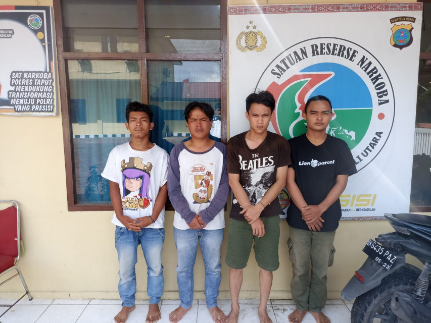 Polres Taput Ringkus 6 Pelaku Narkoba