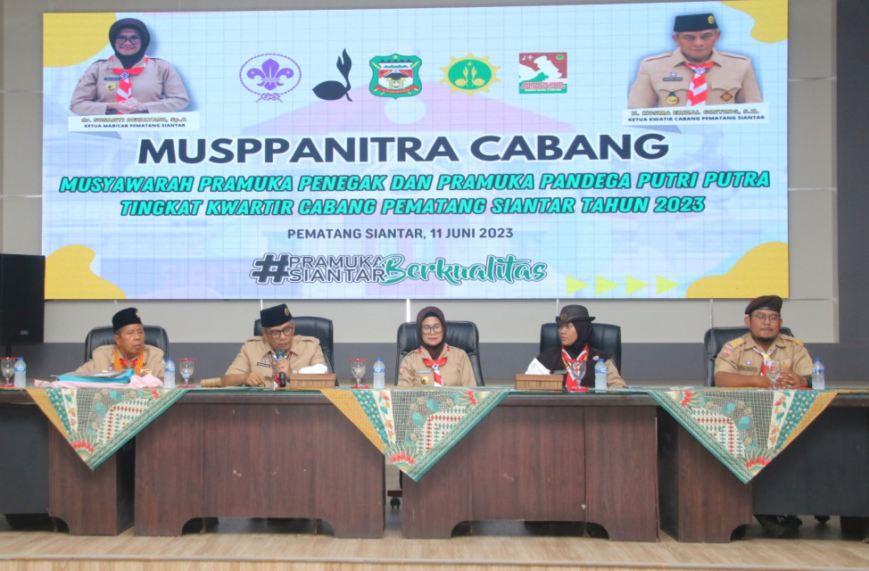 Erizal Tutup Muspanitera, Bagus Indra Pratama Terpilh Ketua Dewan Kerja Cabang Periode 2022-2027