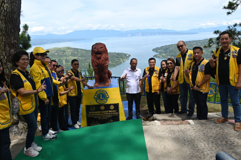 Lions Clubs International Bangun Monumen di Wisata Sipinsur